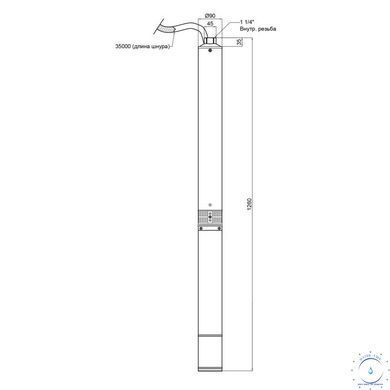 Насос погружной центробежный Thermo Alliance 4SSM6-15 1,5 кВт SD00046788 фото