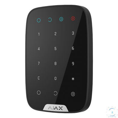 Ajax KeyPad – беспроводная клавиатура – черная ajax005553 фото