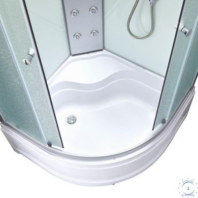 Гидромассажный бокс Lidz Tani SBM90x90.SAT.HIGH.FR, стекло Frost 4 мм SD00039864 фото