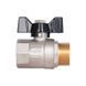 Кран кульовий Thermo Alliance Base 3/4" ВЗ для води (метелик) SD607W20 SD00002831 фото 5