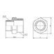 Ніпель редукційний Thermo Alliance Forte 1/2"х3/8" SF359159 SD00002589 фото 2