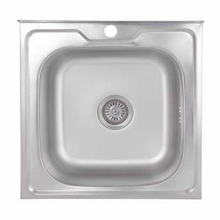 Кухонная мойка Brinex 5050 0,6 мм Satin (BRIN5050SAT06) SD00054100 фото