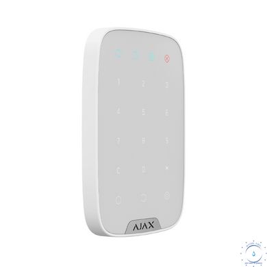 Ajax KeyPad Plus - Бездротова клавіатура - біла ajax005550 фото