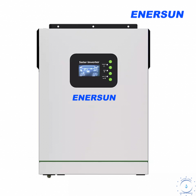 Гибридный инвертор + контроллер заряда от солнечных панелей + АС зарядка (функция ИБП) ENERSUN - HB1512, 1.2 kWh 23072002 фото