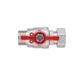 Кран кульовий з накидною гайкою Thermo Alliance Forte 3/4" ВЗ для води прямий SF261W20 SD00021095 фото 8