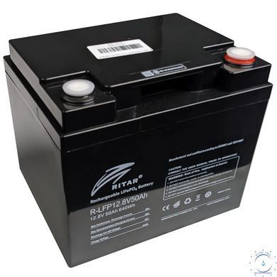 Ritar R-LFP12.8V50AH Акумуляторна батарея 99-00023433 фото