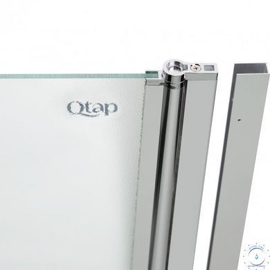 Штора на ванну Qtap Standard CRM407513APR стекло Pear 6 мм, 75х140 см, правая SD00039719 фото