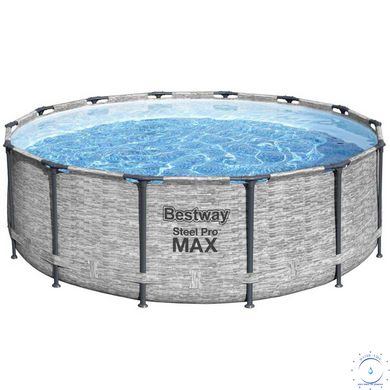 Каркасний басейн Bestway 5619D (427х122 см) з картриджним фільтром, драбиною та захисним тентом ap18184 фото