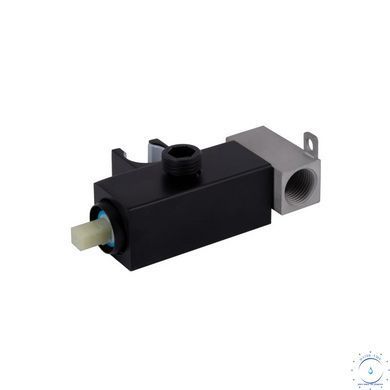 Набір для гігієнічного душу Lidz Kubis 111 Black LDKUB111BLA46108 прямокутний SD00052232 фото