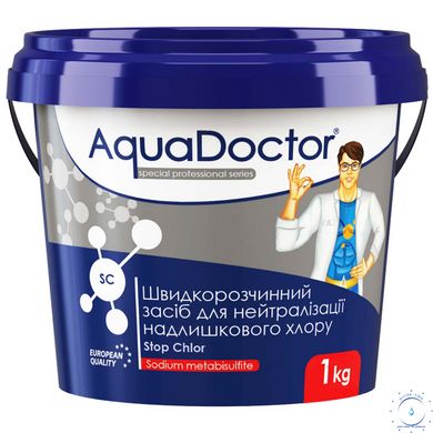 AquaDoctor SC Stop Chlor - 1 кг ap4434 фото