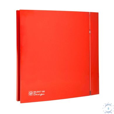 Вытяжной вентилятор Soler&Palau Silent-100 CRZ Red Design-4C 5210619900 фото