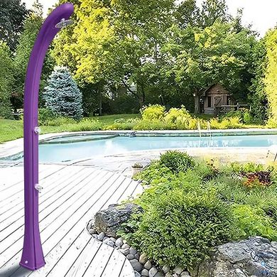 Душ солнечный Aquaviva So Happy с мойкой для ног, фиолетовый DS-H221VO, 28 л ap7706 фото
