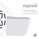 Унитаз подвесной Qtap Tern с сиденьем Soft-close QT17332303ASW SD00050772 фото 4