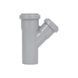 Тройник канализационный Ostendorf-OSMA HT-System PLUS d50/40/50&times;45&deg; SD00057151 фото 4