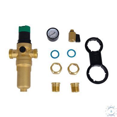 Фільтр самопромивний Thermo Alliance Forte 3/4" з редуктором для горячої води SF128W20H SD00054156 фото
