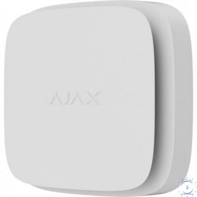 Ajax FireProtect 2 RB Heat/Smoke бездротовий датчик детектування температури та диму Білий ajax43376 фото