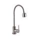 Смеситель для кухни Brinex Pure 015F41 с гибким изливом Nickel BRIPUR015F41NKL SD00053181 фото 1