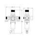 Фільтр самопромивний Thermo Alliance Forte 3/4" з редуктором для горячої води SF128W20H SD00054156 фото 2