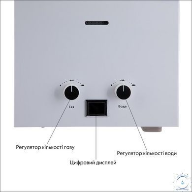 Колонка газовая дымоходная Thermo Alliance JSD20-10CLM 10 л White SD00052637 фото