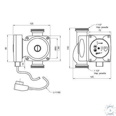 Насос циркуляционный Thermo Alliance LPSA 25/40/130 SD00047138 фото