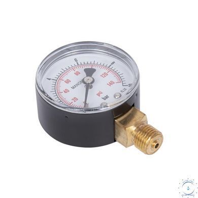 Манометр Thermo Alliance Standart 10 бар 1/4", нижнє підмикання SD17010B SD00021358 фото