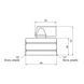 Кран кульовий Thermo Alliance Standart "Mini" 1/2" ВР SD187W15 SD00006180 фото 2