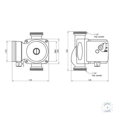 Насос циркуляционный Thermo Alliance LPS 25/60/130 SD00047126 фото