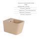 Комплект Qtap Tern Beige 3 в 1: унитаз подвесной Ultra Quiet + биде подвесное + раковина накладная QTTERSB49163 SD00055287 фото 6