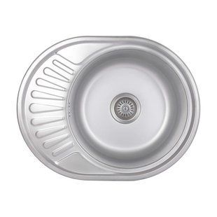 Кухонная мойка Brinex 5745 0,8 мм Satin (BRIN5745SAT08) SD00054088 фото