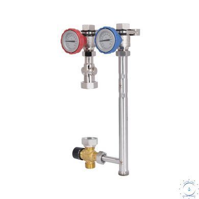 Насосная группа Forte Quick System с термостатическим смесителем (25 -50) 1" (без насоса) правое подкл., нерж. сталь SUS304 TAF-QSPGR2 Thermo Alliance SD00054504 фото