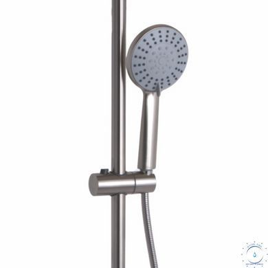 Душевая система для душа Lidz Aria 1020 на два потребителя (k35) LDARI1020NKS46114 Nickel SD00052238 фото
