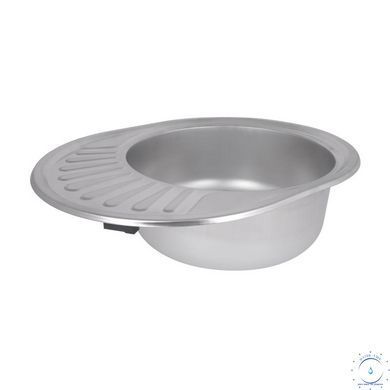 Кухонна мийка Brinex 5745 0,8 мм Satin (BRIN5745SAT08) SD00054088 фото