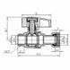 Кран кульовий Thermo Alliance Standart 1/2"ВЗ прямий, PN40, з накидною гайкою TAS261W15 SD00054685 фото 2