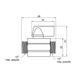 Кран кульовий Thermo Alliance Standart "Mini" 1/2" ЗР SD189W15 SD00006184 фото 2