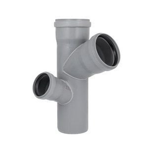 Хрестовина каналізаційна двоплощинна Ostendorf-OSMA HT-System PLUS d110/110/110/75&times;67&deg; (Л) SD00057596 фото