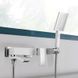 Смеситель для ванны Qtap Swan Cascada с поворотным изливом (c душевым гарнитуром) QTSWA260CRM45565 Chrome SD00051689 фото 8