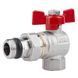 Кран шаровой Icma FAR. ROSSA 1/2" угловой №362 SD00042360 фото 1