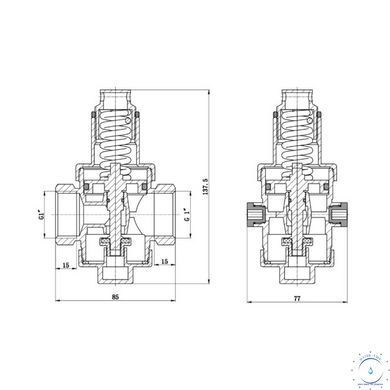 Редуктор Thermo Alliance Standart 1" SF242W25 SD00021158 фото