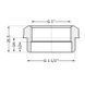 Футорка Thermo Alliance Standart 1&nbsp;1/2"х1" ЗВ SD4234025 SD00047893 фото 2