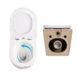 Комплект Qtap Robin Marble 3 в 1: унитаз подвесной Ultra Quiet + биде подвесное + раковина накладная QTROBMR49160 SD00055284 фото 5