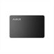 Комплект Ajax Pass 100 - Защищенная бесконтактная карта для клавиатуры - черная ajax005616 фото 1