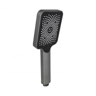Qtap Rucni Лейка для ручного душа 145x90 мм прямоугольная QTRUCA145S1GRP Graphite SD00051176 фото