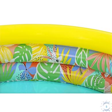 Дитячий надувний басейн Bestway 51203 (168x38 см) Квітковий рай ap18205 фото