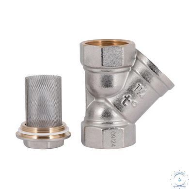 Фільтр грубої очистки Thermo Alliance Standart 1&nbsp;1/4"ВВ нікель для води косий TAS124W32 SD00053375 фото