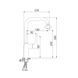 Смеситель для кухни Qtap Cardinal QTCAR344CRM45658 Chrome SD00051782 фото 2