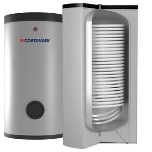 Бойлер 800 л BOLLY&reg; 1 XL (1 теплообменник, подключение по оси) WC (мягкая съемная изоляция) PO800 LYWARM&reg; Cordivari srl 3104162320007 фото
