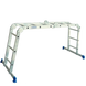 VIRASTAR TRANSFORMER Багатофункціональні шарнірні сходи-драбинки 4x3 сходинок via30318 фото 1