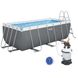 Каркасный бассейн Bestway 56457 (412х201х122 см) с песочным фильтром и стремянкой ap94 фото 1