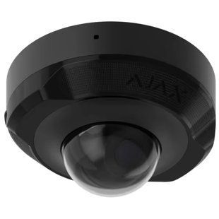 DomeCam Mini (8EU) ASP black 5МП (2.8мм) IP відеокамера Ajax 99-00017168 фото
