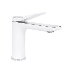 Смеситель для раковины Qtap Presto QTPRE270CRW45576 Chrome/White SD00051700 фото